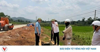 Cao Bằng yêu cầu nhà thầu gấp rút đẩy nhanh tiến độ Dự án đường tránh xã Hòa An