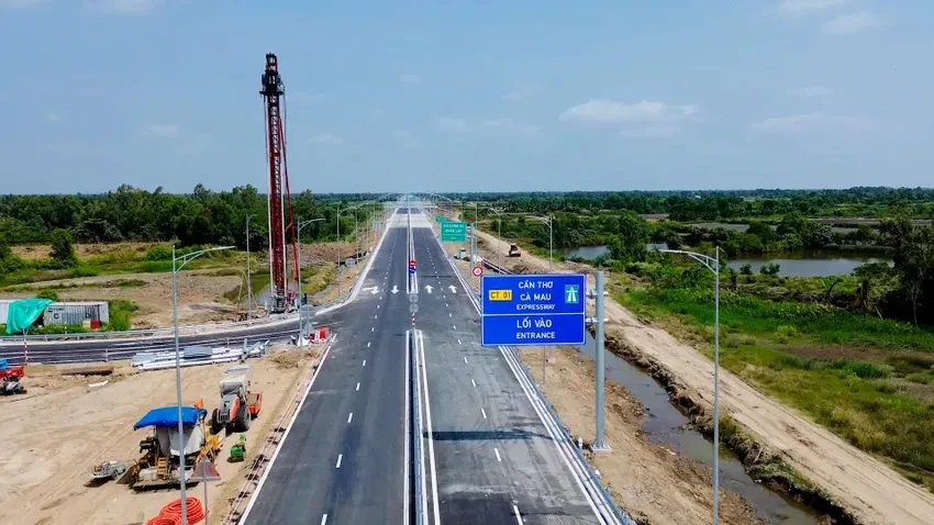 Cao tốc Hậu Giang - Cà Mau tạm dừng lưu thông Cao tốc Hậu Giang - Cà Mau tạm dừng lưu thông