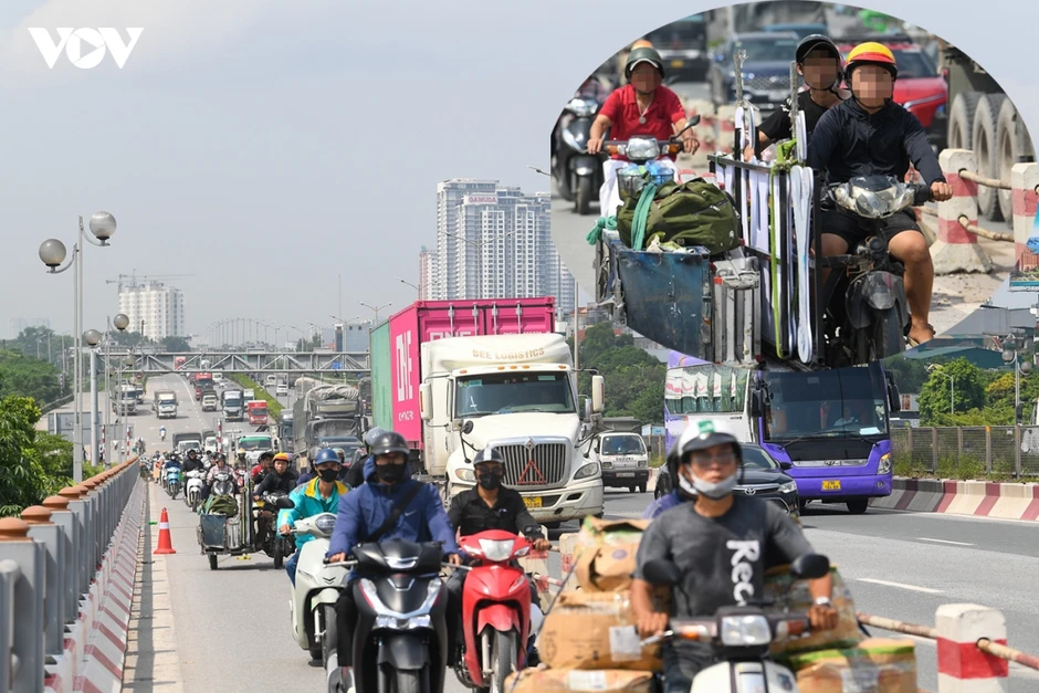 Cầu vượt sông ở Hà Nội: Ùn tắc, tai nạn liên miên nhưng vắng camera phạt nguội