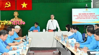 Chăm lo cho người lao động là nhiệm vụ chính trị quan trọng, thường xuyên, lâu dài