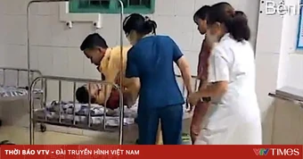 Cháu bé sốt cao co giật được CSGT hỗ trợ đưa đến bệnh viện kịp thời