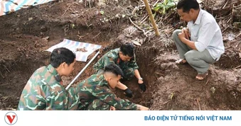 Chạy đua với thời gian tìm kiếm ngôi mộ tập thể khu vực Pháo đài K30 ở Lào Cai