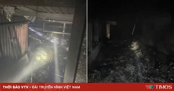 Cháy nhà 2 tầng lúc rạng sáng ở Hà Nội, 1 người tử vong