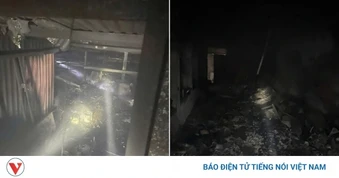 Cháy nhà dân lúc rạng sáng tại Hà Nội, một người tử vong
