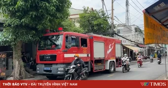 Cháy nhà ở TP Hồ Chí Minh, một người tử vong