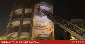 Cháy nhà trên đường Yersin (TP Hồ Chí Minh), kịp thời cứu 5 người mắc kẹt