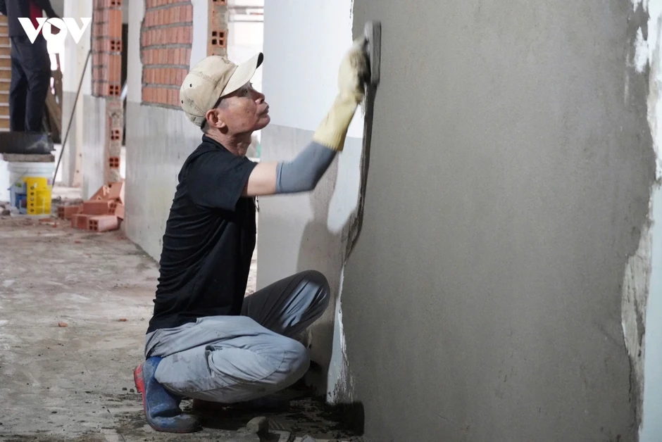 Chạy nước rút hoàn thiện cải tạo trụ sở công thành trường học ở TP.HCM Chạy nước rút hoàn thiện cải tạo trụ sở công thành trường học ở TP.HCM