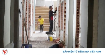 Chạy nước rút hoàn thiện cải tạo trụ sở công thành trường học ở TP.HCM