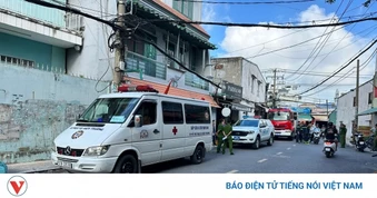 Cháy quán cà phê lúc rạng sáng ở TP.HCM, nữ chủ quán tử vong