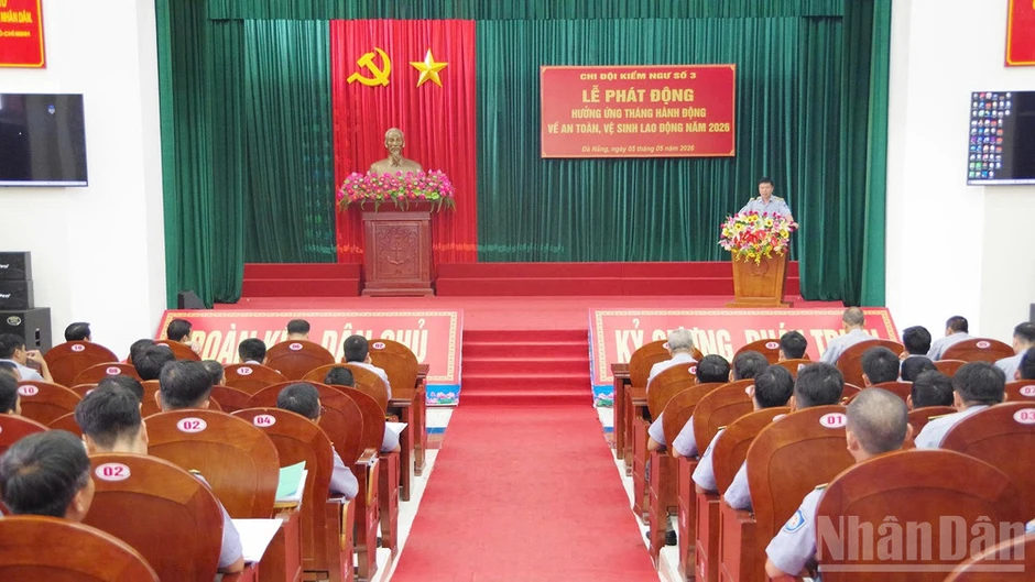 Chi đội Kiểm ngư số 3 hưởng ứng Tháng hành động về an toàn, vệ sinh lao động Chi đội Kiểm ngư số 3 hưởng ứng Tháng hành động về an toàn, vệ sinh lao động