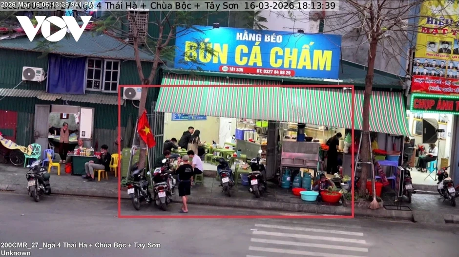 Chỉ một ngày, camera AI ở Hà Nội phạt nguội 390 trường hợp vi phạm trật tự đô thị