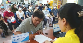Chi trả lương hưu, trợ cấp bảo hiểm xã hội tháng 5 từ ngày 4-5