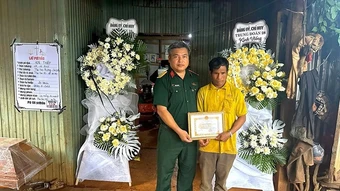 Chiến sĩ Quân đoàn 34 quên mình cứu dân