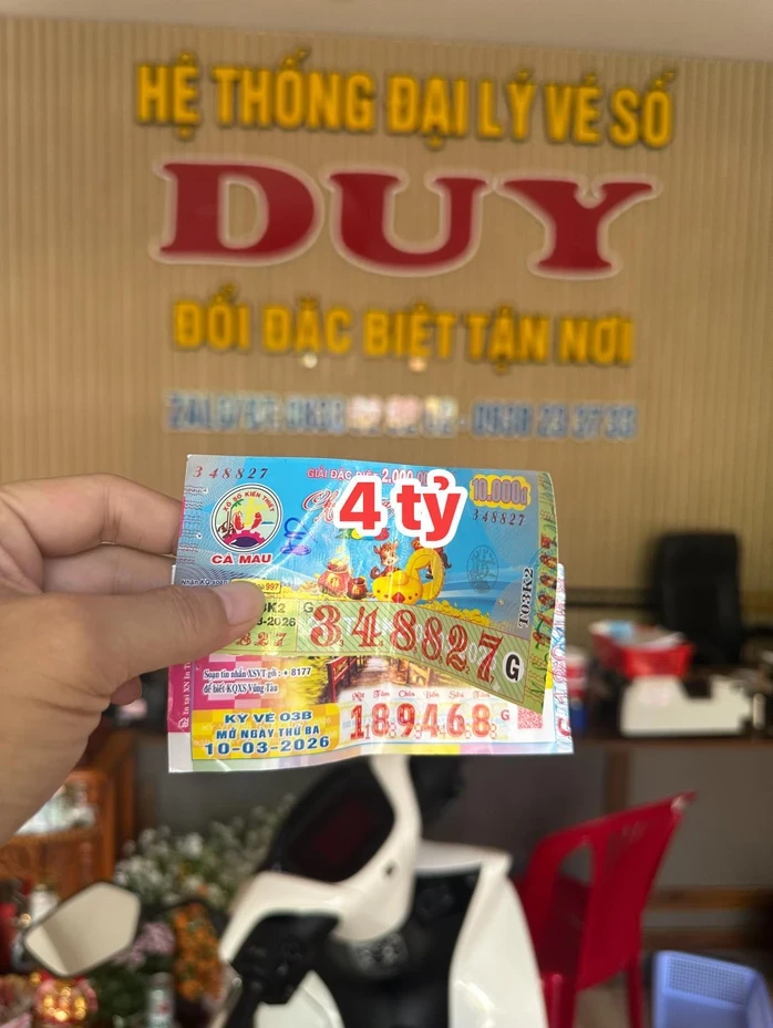 Chiều 11-3, xuất hiện nhiều người trúng giải độc đắc xổ số miền Nam Chiều 11-3, xuất hiện nhiều người trúng giải độc đắc xổ số miền Nam