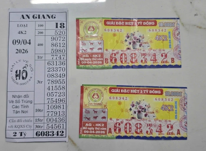 Chiều 12-4, xổ số miền Nam tìm ra nơi trúng 3 giải độc đắc Chiều 12-4, xổ số miền Nam tìm ra nơi trúng 3 giải độc đắc