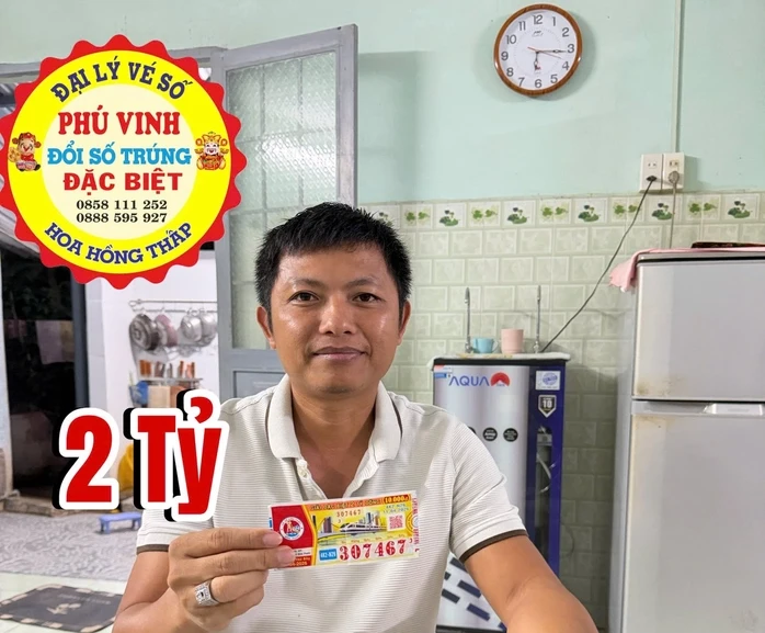 Chiều 13-4, lộ diện 4 người trúng giải độc đắc xổ số miền Nam