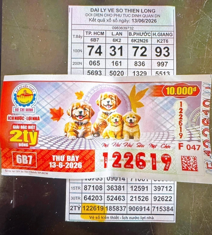 Chiều 14-6, lộ diện nhiều người trúng 2 giải độc đắc xổ số miền Nam Chiều 14-6, lộ diện nhiều người trúng 2 giải độc đắc xổ số miền Nam