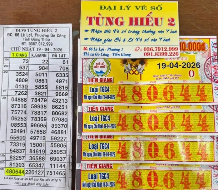 Chiều 20-4, nhiều khách hàng trúng 2 giải độc đắc xổ số miền Nam Chiều 20-4, nhiều khách hàng trúng 2 giải độc đắc xổ số miền Nam
