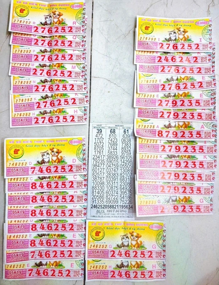 Chiều 9-5, nhiều vé của 3 đài trúng độc đắc xổ số miền Nam vẫn chưa lộ diện Chiều 9-5, nhiều vé của 3 đài trúng độc đắc xổ số miền Nam vẫn chưa lộ diện