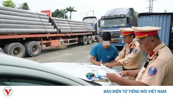 Chở quá tải hơn gấp đôi, tài xế nhận mức phạt 77,5 triệu đồng