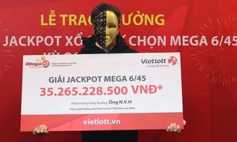 Chọn số theo ngày sinh của cháu nội, người đàn ông ở TP.HCM trúng Vietlott 35,2 tỷ đồng