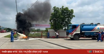 Chủ động phòng cháy, nổ tại các cửa hàng kinh doanh xăng dầu mùa nắng nóng