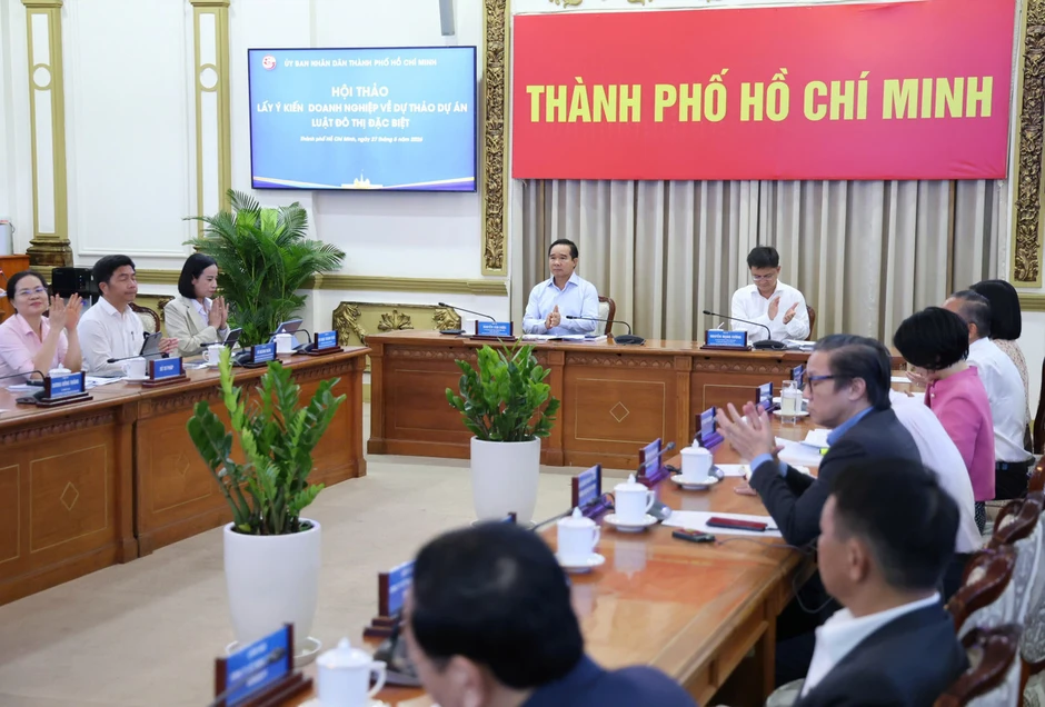 Chủ tịch TPHCM: Luật Đô thị đặc biệt phải kế thừa cơ chế đặc thù đã có và Luật Thủ đô Chủ tịch TPHCM: Luật Đô thị đặc biệt phải kế thừa cơ chế đặc thù đã có và Luật Thủ đô