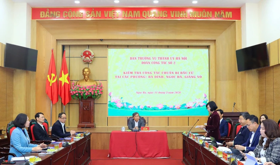 Chủ tịch UBND TP. Hà Nội kiểm tra công tác chuẩn bị bầu cử Chủ tịch UBND TP. Hà Nội kiểm tra công tác chuẩn bị bầu cử