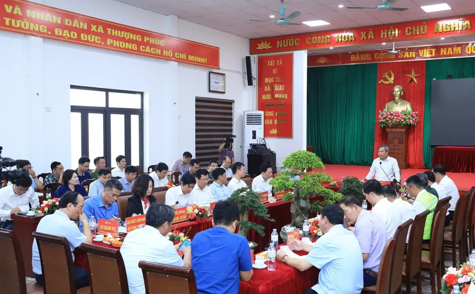 Chủ tịch UBND TP Hà Nội kiểm tra tiến độ Dự án Khu đô thị thể thao Olympic Chủ tịch UBND TP Hà Nội kiểm tra tiến độ Dự án Khu đô thị thể thao Olympic