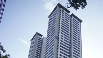 Chung cư 36 tầng ở Thành phố Hồ Chí Minh lại nứt