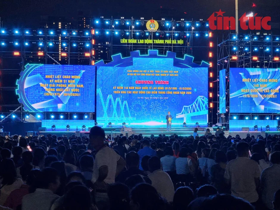 Chương trình 'Vang mãi bản trường ca lao động' lan tỏa khí thế thi đua trong Tháng Công nhân 2026 Chương trình 'Vang mãi bản trường ca lao động' lan tỏa khí thế thi đua trong Tháng Công nhân 2026