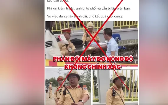 Chuyển điều tra vụ bịa đặt, xuyên tạc nhằm bôi nhọ lực lượng CSGT ở Tuyên Quang
