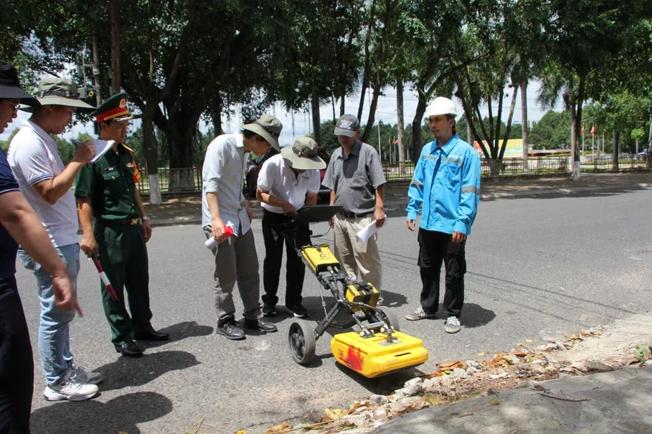 Chuyên gia Đại học Quốc gia TP.HCM dùng công nghệ cao tìm hài cốt liệt sĩ