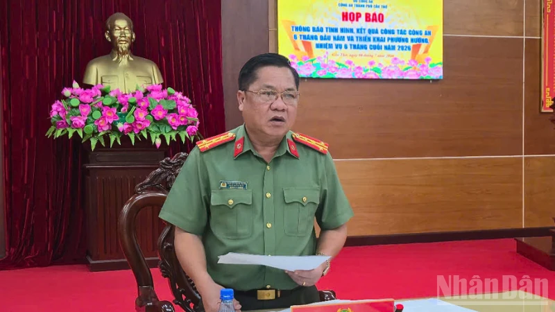 Công an Cần Thơ triển khai hiệu quả mô hình Công an địa phương hai cấp Công an Cần Thơ triển khai hiệu quả mô hình Công an địa phương hai cấp