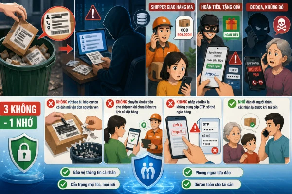Công an cảnh báo "nóng" từ thói quen mua hàng online Công an cảnh báo "nóng" từ thói quen mua hàng online
