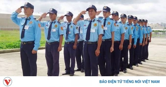 Công an cấp tỉnh tổ chức huấn luyện nghiệp vụ bảo vệ cơ quan, doanh nghiệp