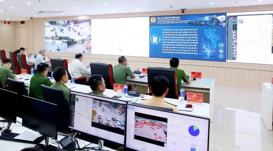 Công an Hà Nội đưa thêm gần 2.500 camera AI vào hoạt động