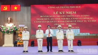 Công an Huế phát huy tính chủ động bảo đảm an ninh từ sớm, từ cơ sở