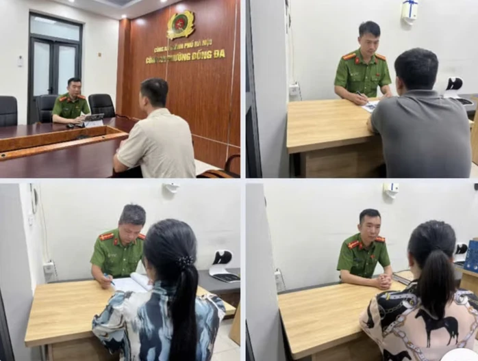 Công an làm việc với người bị tố quấy rối, hành hung 2 cô gái trẻ Công an làm việc với người bị tố quấy rối, hành hung 2 cô gái trẻ