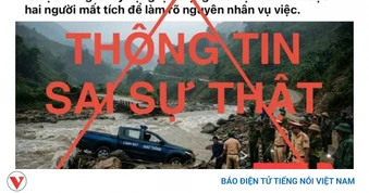 Công an Lào Cai bác bỏ thông tin xe công vụ gặp nạn khiến 2 cán bộ mất tích