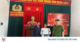 Công an phường kịp thời tìm thấy bé gái người nước ngoài bị lạc ở Quảng Ninh