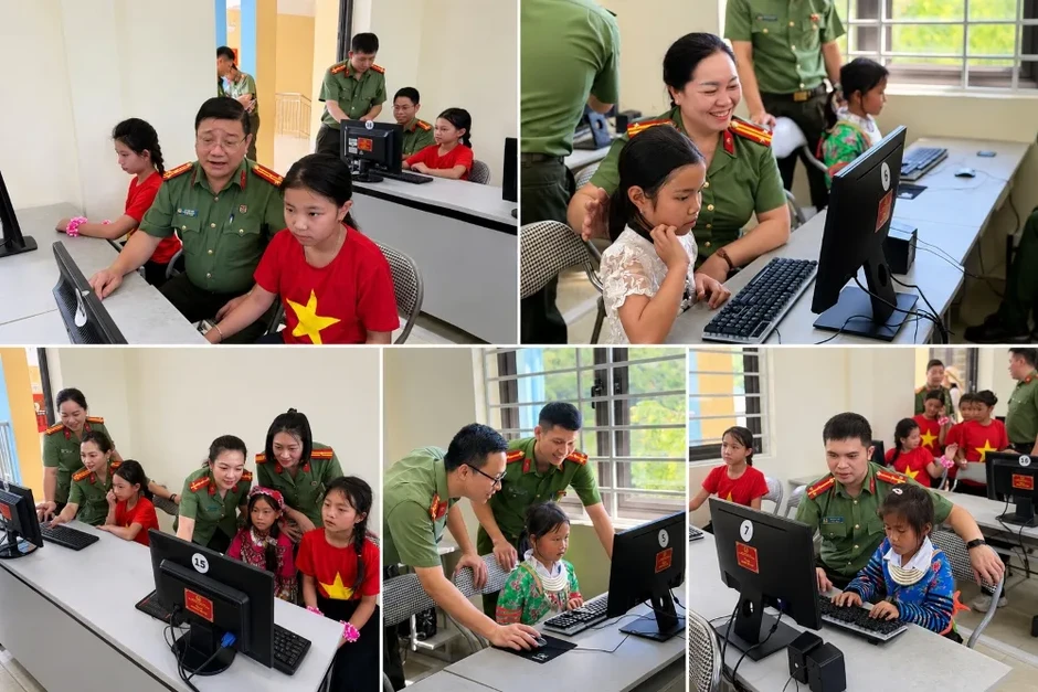 Công an Thanh Hóa lan tỏa “Ba nhất” tại vùng cao biên giới Pù Nhi Công an Thanh Hóa lan tỏa “Ba nhất” tại vùng cao biên giới Pù Nhi