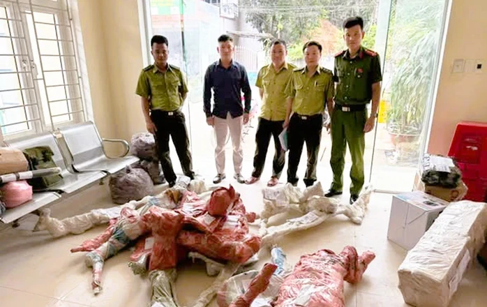Công an thu giữ 15 phôi cây muội hồng ở bưu điện