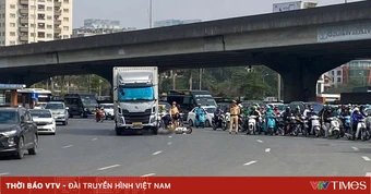 Công an tìm nhân chứng vụ tai nạn giao thông tại nút giao Phạm Hùng - Đại lộ Thăng Long