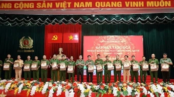 Công an tỉnh Hưng Yên gặp mặt cán bộ, chiến sĩ là thương binh, thân nhân liệt sĩ