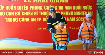 Công an TP Hồ Chí Minh: Chủ động huấn luyện kỹ năng phòng, chống đuối nước năm 2026