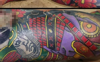 Công an TP.HCM tìm thân nhân của thi thể người đàn ông xăm hình samurai