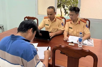 Công an TPHCM xử lý nhiều vụ đăng tải thông tin sai về CSGT trên mạng xã hội