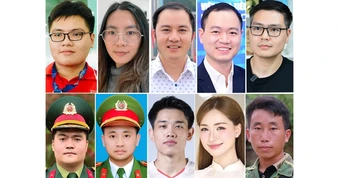 Công bố 10 gương mặt trẻ Việt Nam tiêu biểu