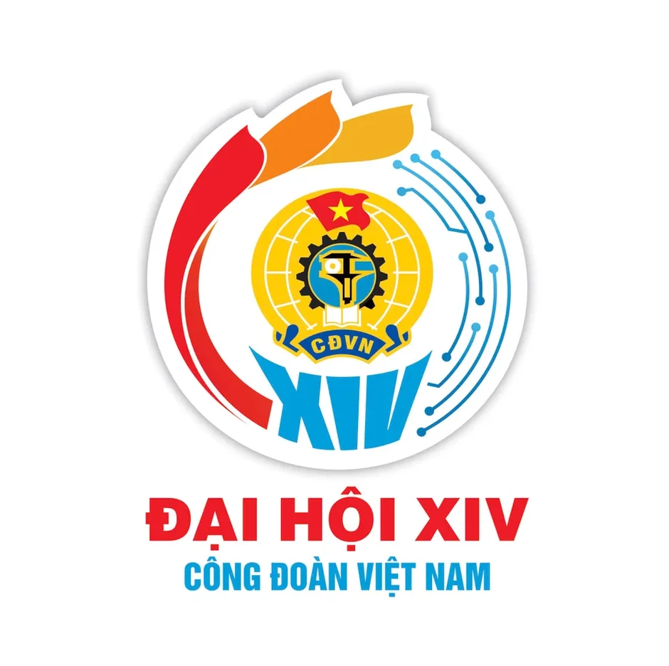 Công bố biểu trưng Đại hội XIV Công đoàn Việt Nam